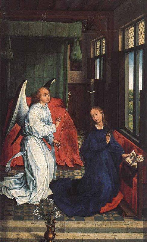 Rogier van der Weyden The Annunciation France oil painting art